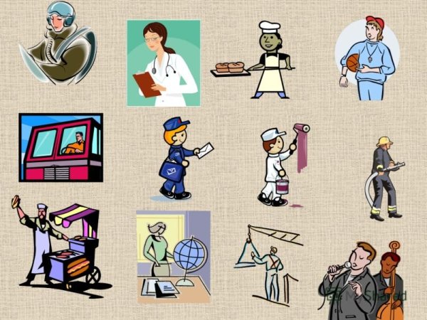 Профессии людей