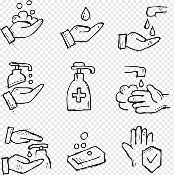 Пиктограмма мытье рук