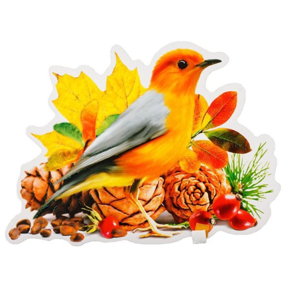 Осенние птицы для украшения