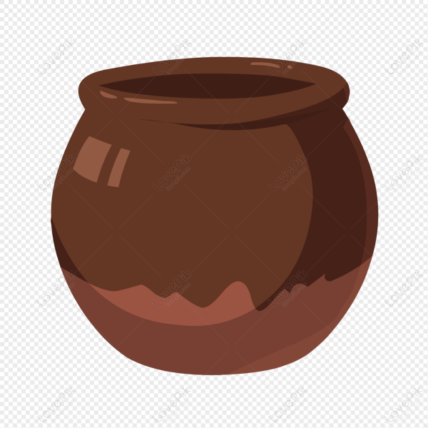 Глиняный горшок вектор