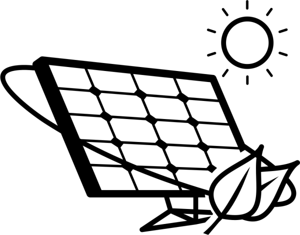 Солнечные батареи чб