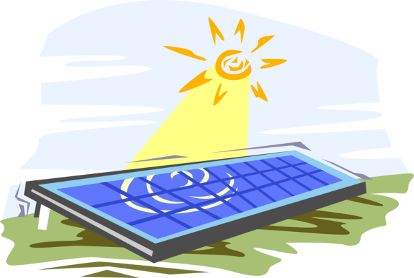 Солнечная энергия иллюстрации