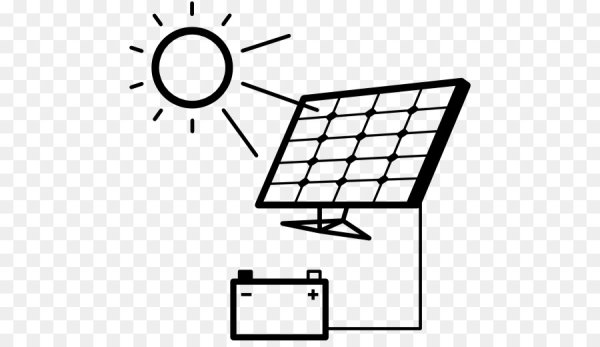 Солнечные батареи чб