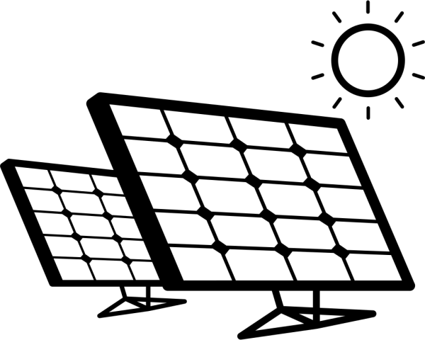Солнечная панель иконка