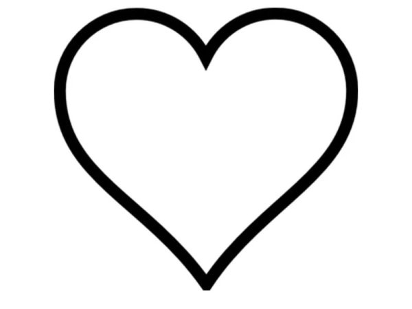 Сердце контур