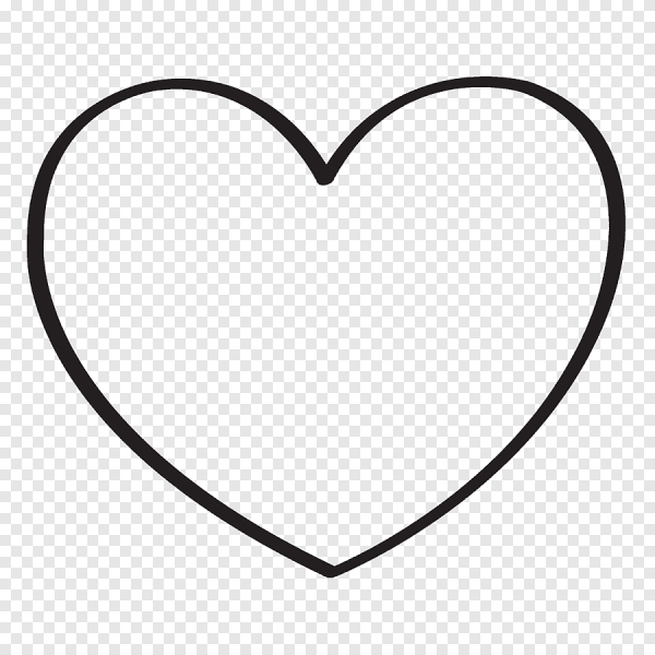 Сердечко прозрачное