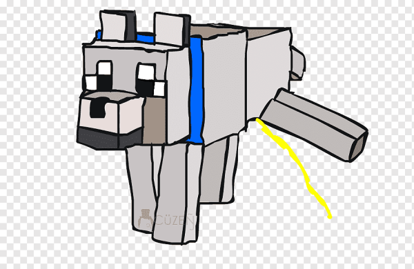 Рисунок Вардена из МАЙНКРАФТА