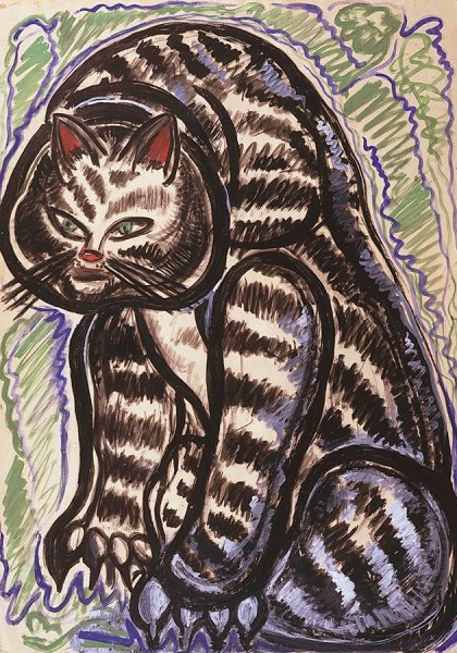 Кот для выжигания