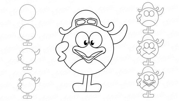 Раскраска «Смешарики»