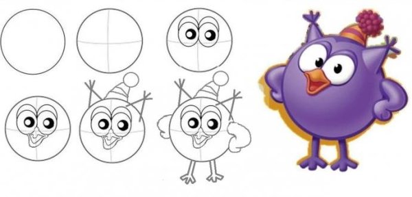 Крош из смешариков