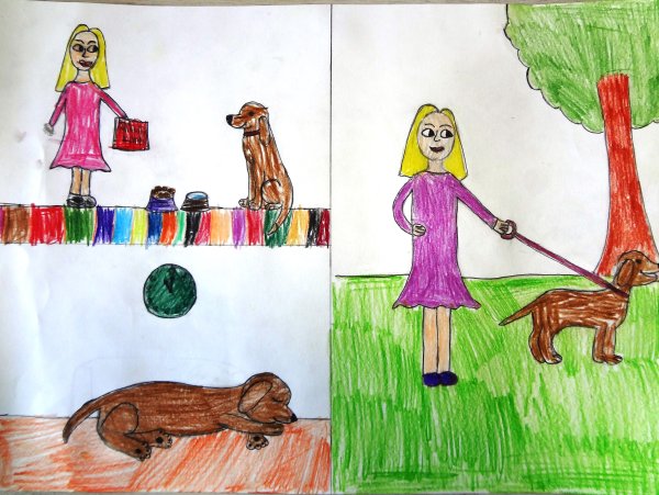 Конкурс рисунков мой питомец