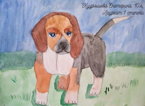 Рисование мое любимое животное