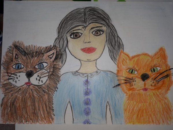 Мой любимый питомец рисунок на конкурс