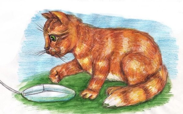 Детские рисунки собак