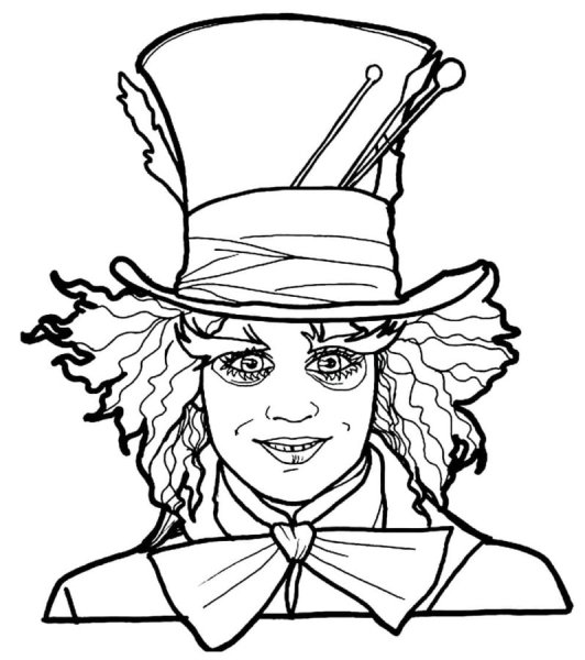 Раскраска Малефисента