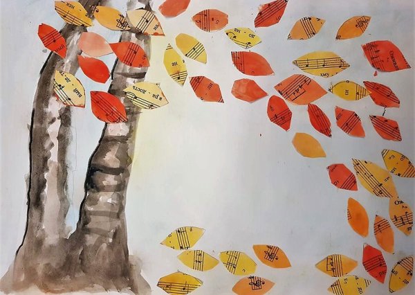 Осенний вальс рисунок