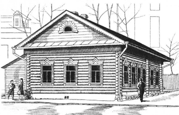 Усадьба чебоксарца в 14 веке