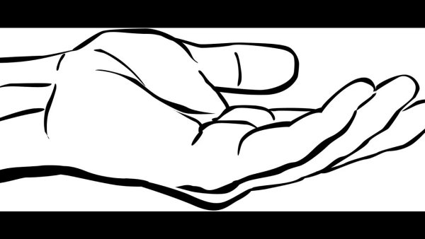 Ладонь рисунок