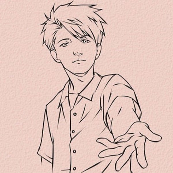 Позы для рисования с вытянутой рукой