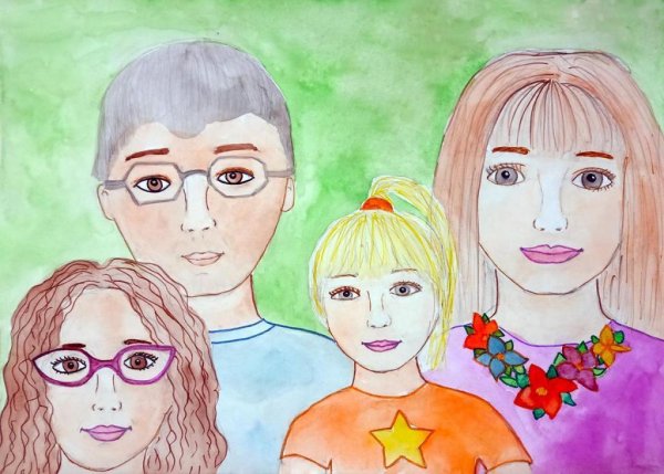 Моя дружная семья