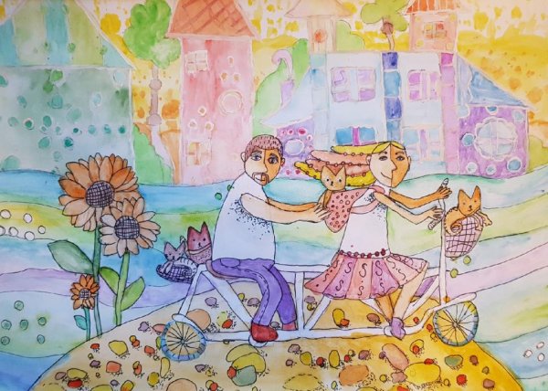 Рисунок на тему моя семья