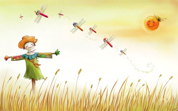 Картинки на рабочий стол Рисованные