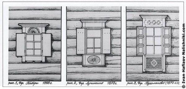 Древнерусские ставни рисунок