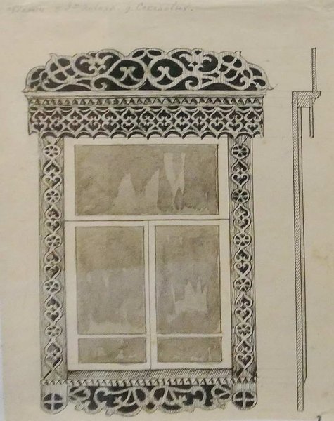 Зарисовки наличников