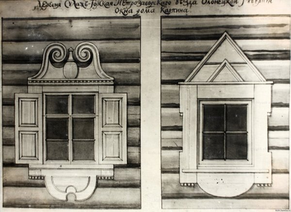 Наличники Карелия деревянное зодчество