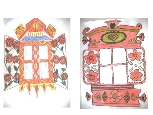 Расписные окна на Руси