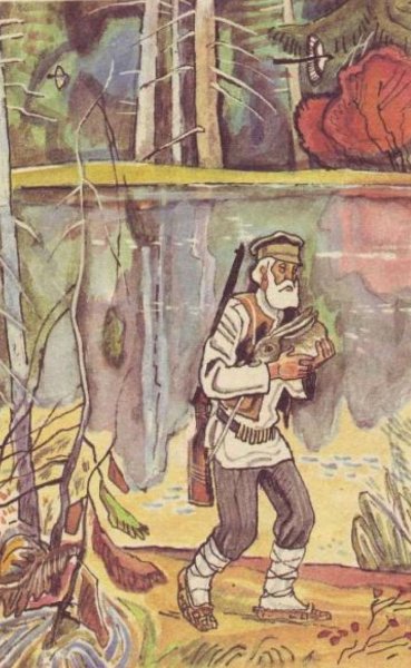 Иллюстрация к рассказу заячьи лапы