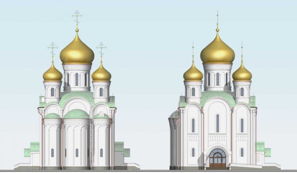 Пятикупольный храм проект