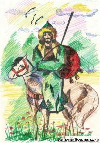 Салават Юлаев памятник вектор