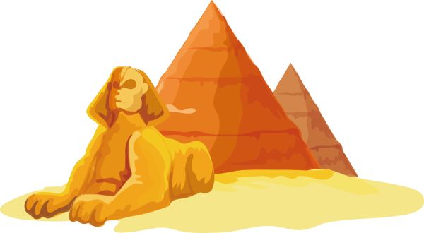 Сфинкс Гизы Египет рисунок