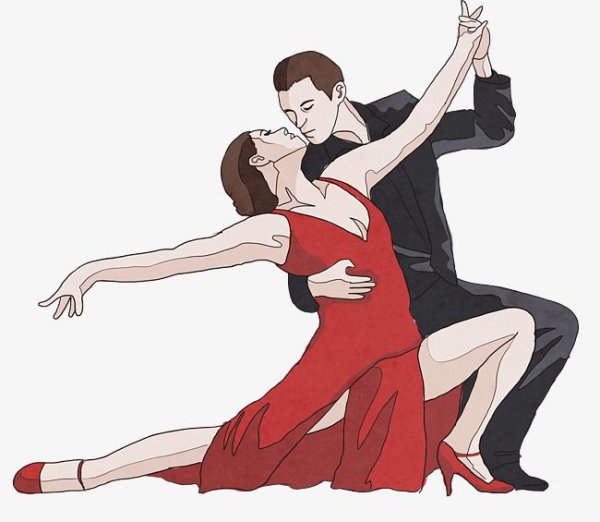 Танец рисунок