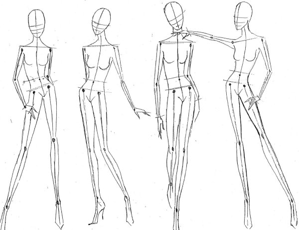 Эскизы одежды