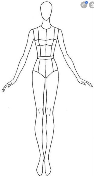 Макет для моделирования одежды