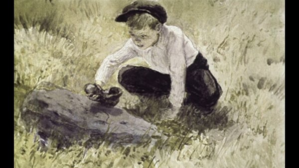 А П Гайдар горячий камень рисунок