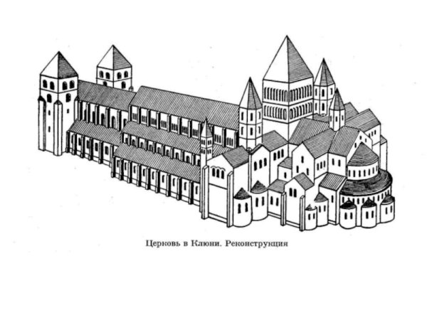 Церковь аббатства Клюни