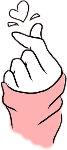 Сердечко пальцами