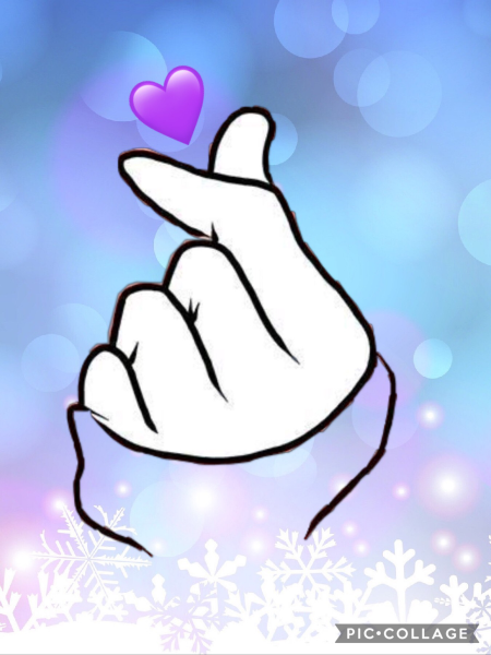 Сердечко пальцами