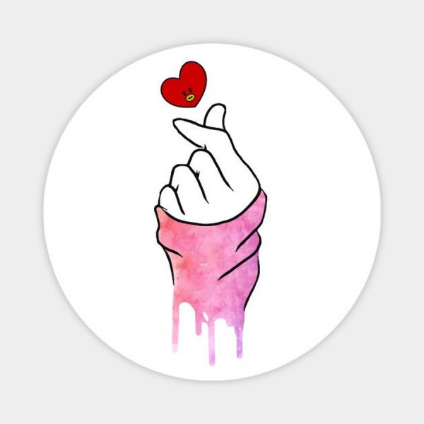 Корейское сердечко