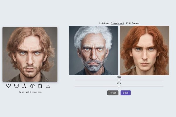 Портрет по нейросети