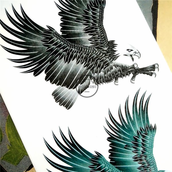 Крылья орла тату