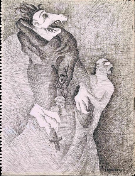 Рисунки больных шизофренией