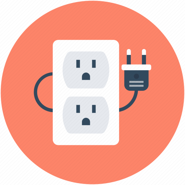 Розетка вектор