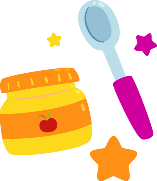 Детское питание вектор