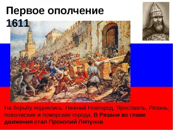 Ополчение 1612 года в Нижнем Новгороде