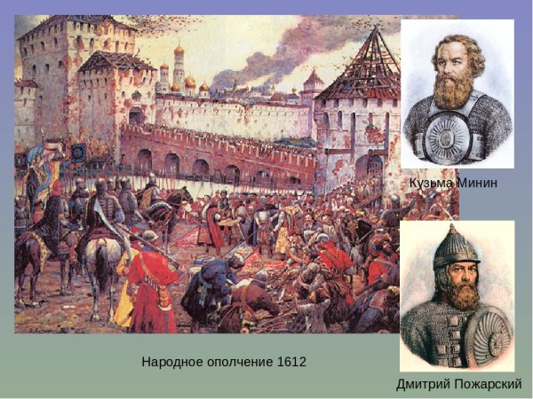 Народное ополчение Минина и Пожарского 1612