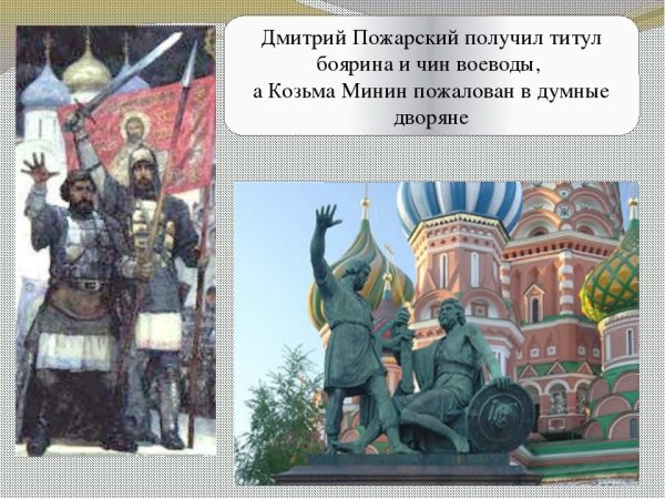 Дмитрий Пожарский ополчение